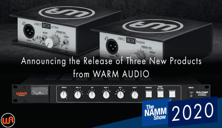 Warm Audio DI Boxes & Bus Comp