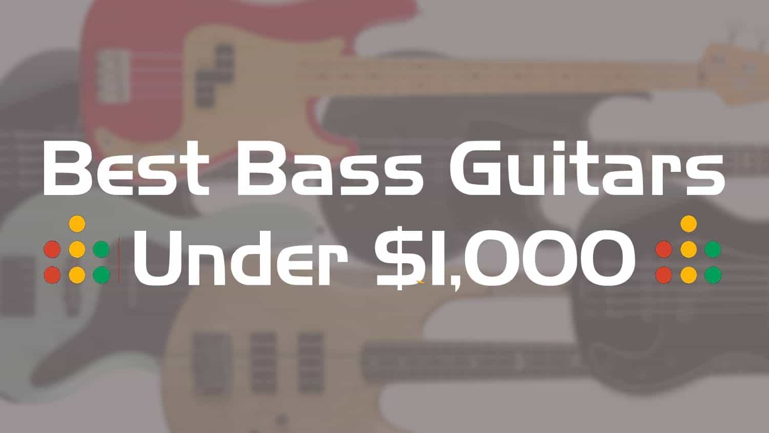 best bass guitars under 1000